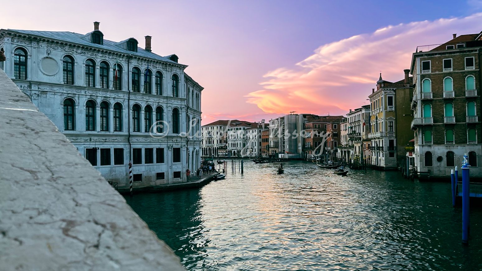 View from Rialto Bridge